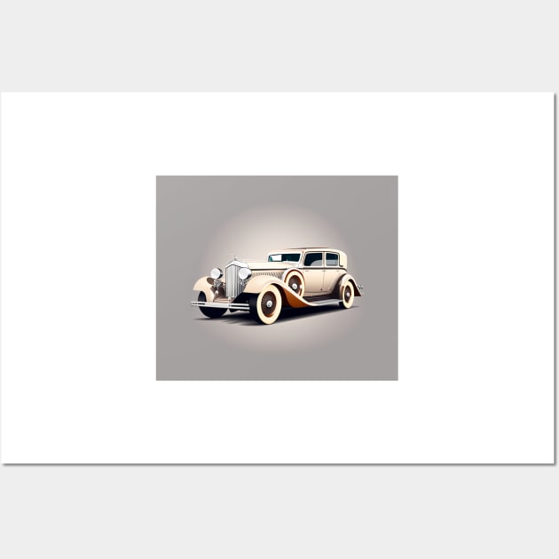 Art Deco Style Cars Wall Art by TheArtfulAI